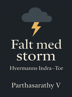 cover image of Falt med Storm